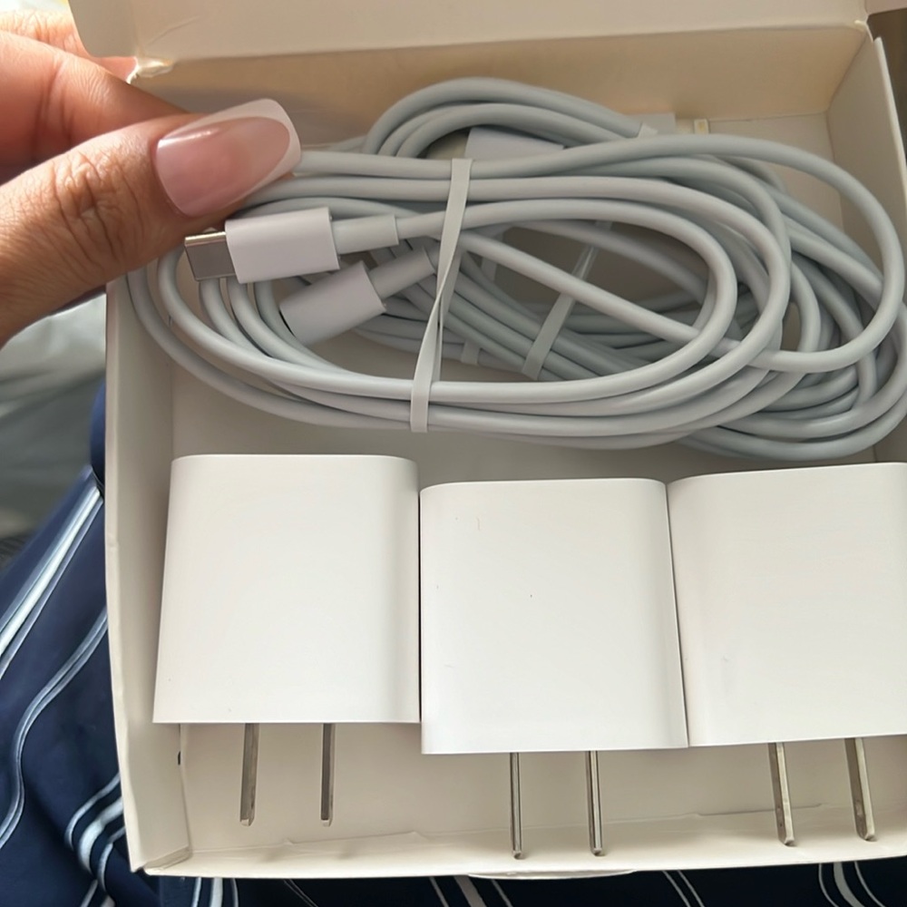 iPhone charger